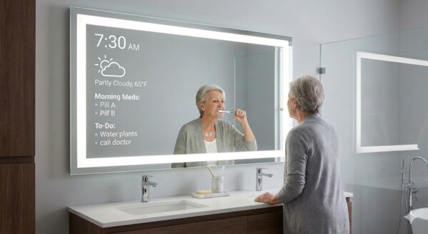INTERACTIVE REMINDER AND COGNITIVE SIMULATION MIRROR (IRCSM)